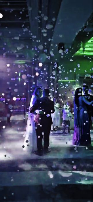 Fum pentru dansul mirilor, baloane cu fum, vulcani, oglinda magica