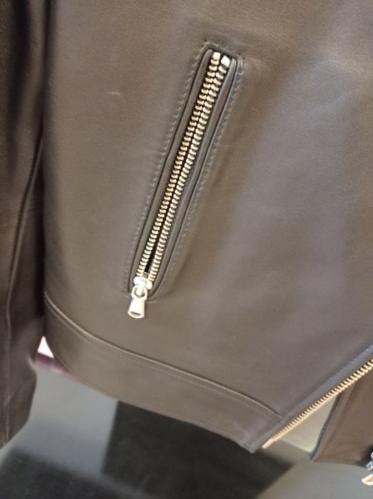 Geaca piele dama Tara Jarmon Franta masura 36