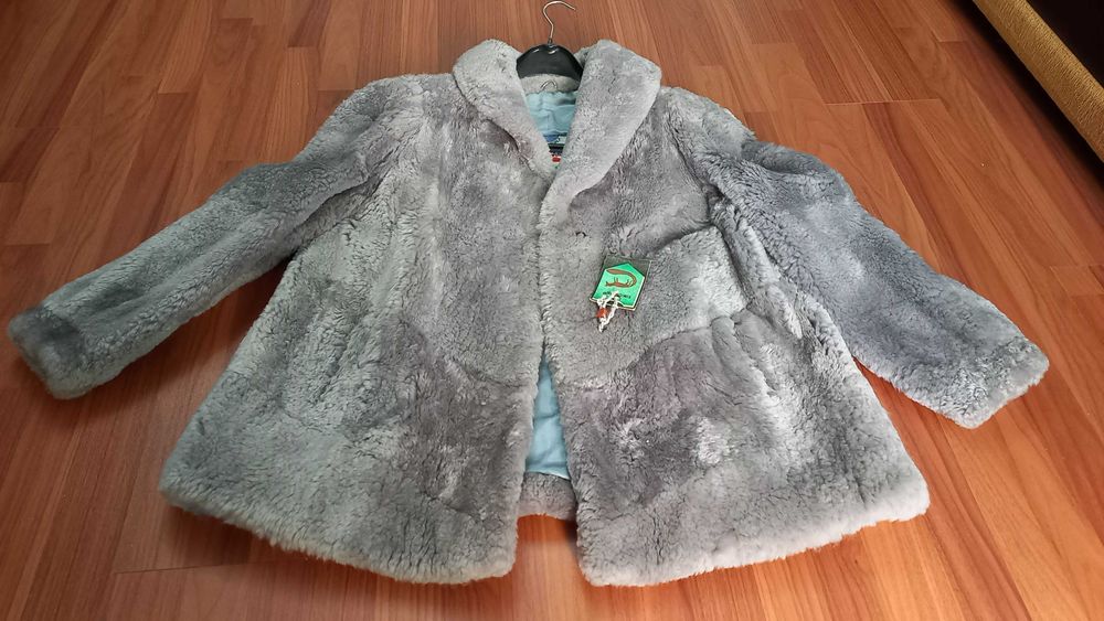 Haina dama, blana NATURALA, Romania, 3/4 model raglan NOUA cu eticheta