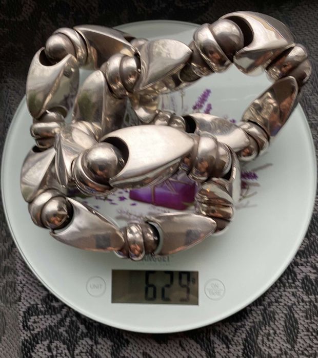 Lant Argint 925 masiv 629 gr Unicat 25 lei/ gr pret 15.700 lei