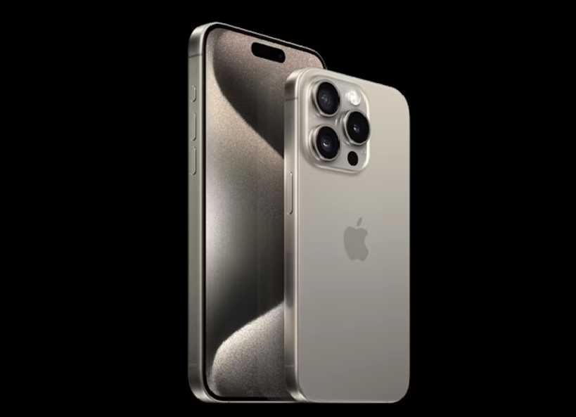 iPhone 15 Pro Natural Titanium