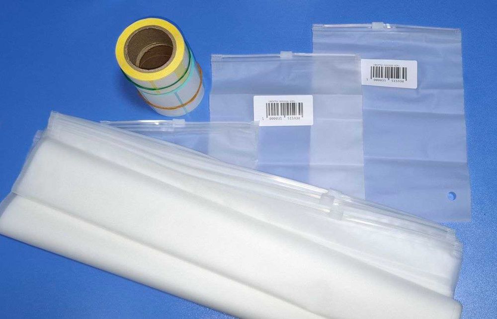 Упаковка товаров для маркетплейса UZUM, штрих код, zip lock пакеты
