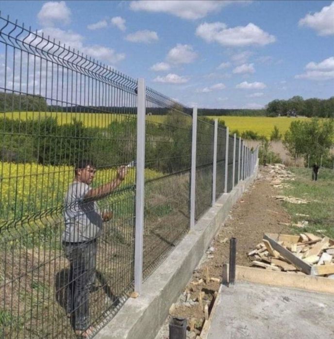 Vand garduri din plasa bordurata