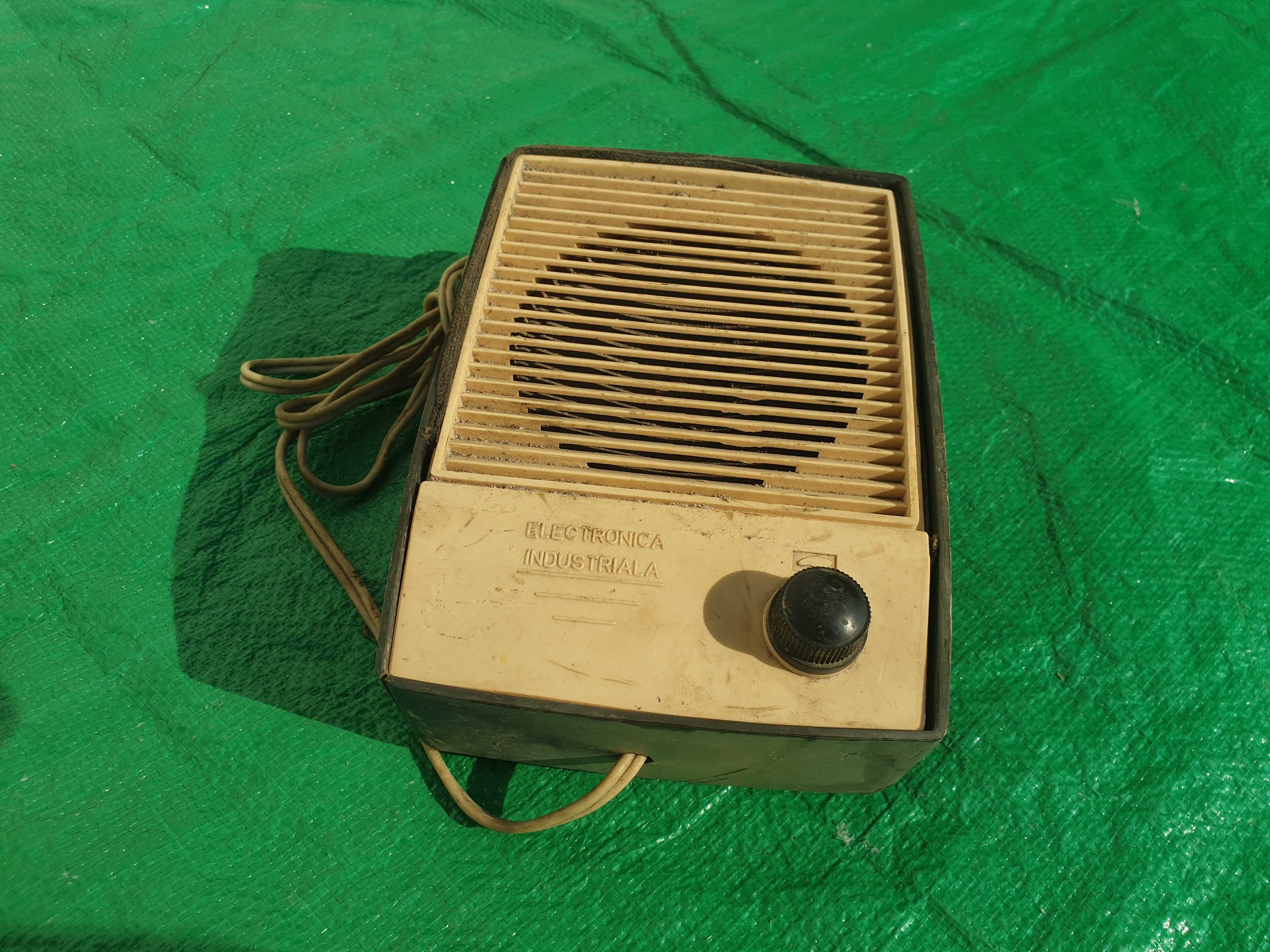 1 Boxa radioficare cu potentiometru volum,ELECTRONICA industriala 1983