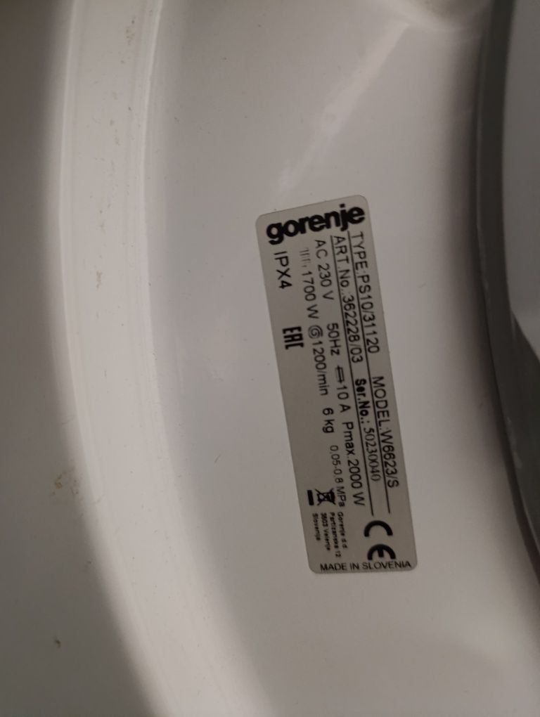 Gorenje - W6623/S