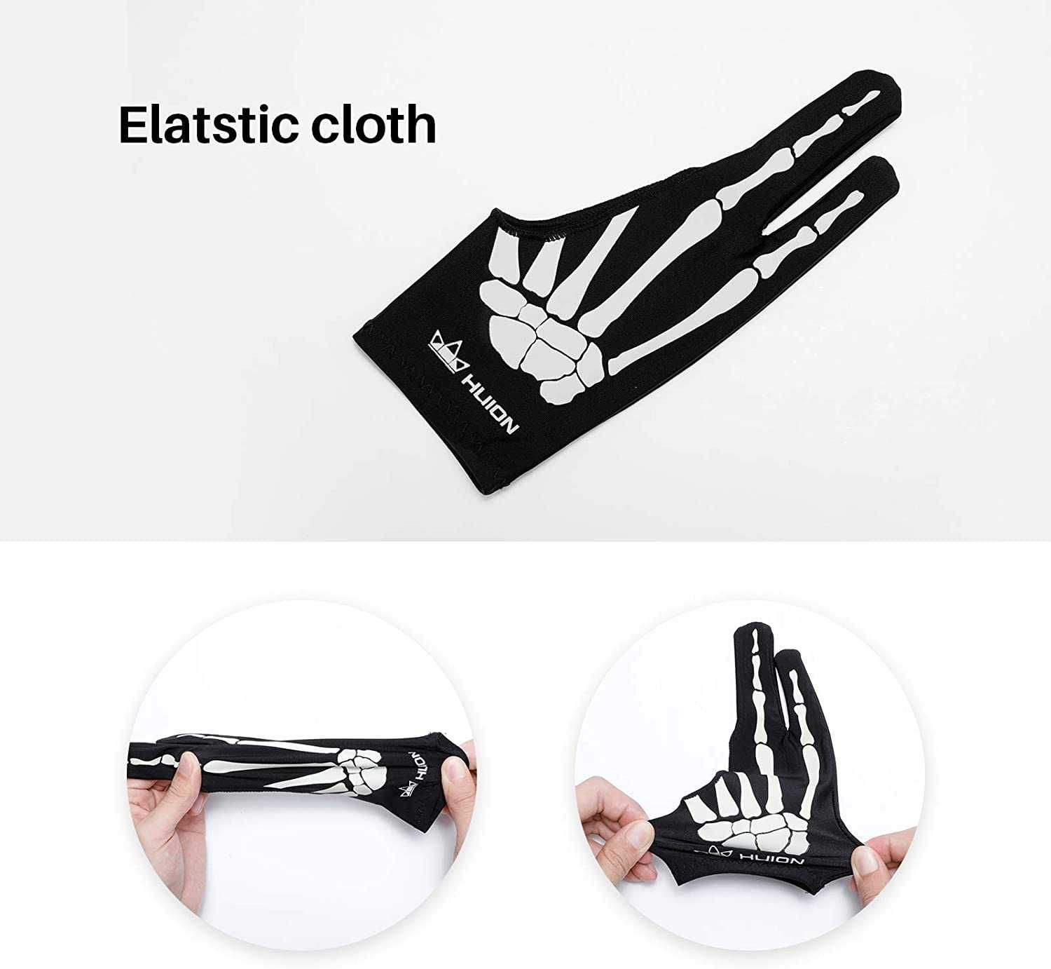 Перчатка для Графических планшетов Huion Artist Glove Skeleton