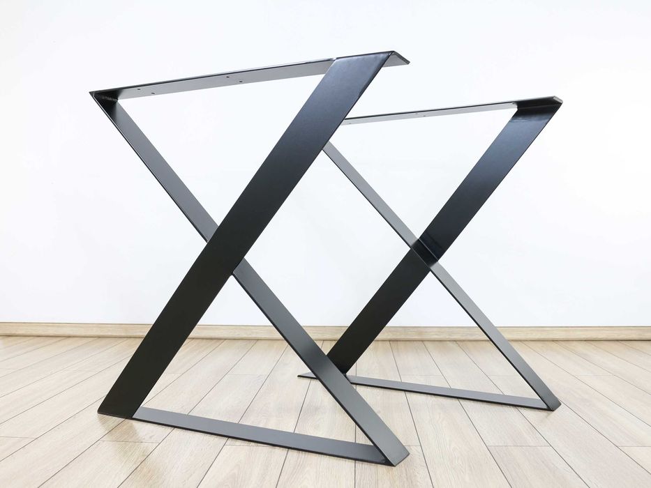 Метални крака за бюро, трапезна маса, Цената е за 1бр.