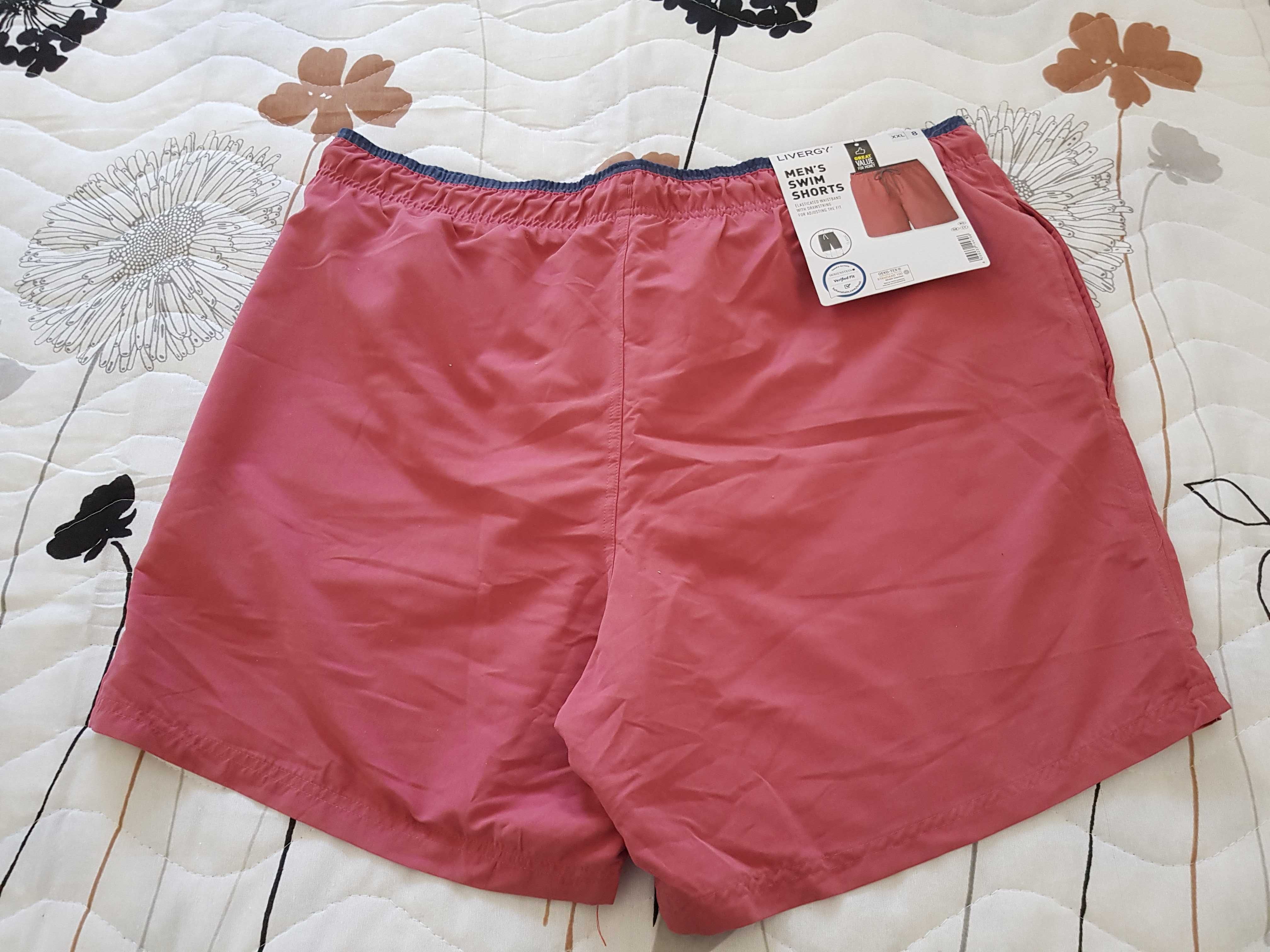 Short de culoare bordo,  NOU, marimea XXL