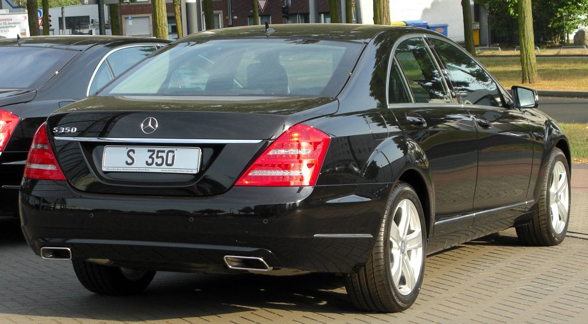 85мм Задна емблема за Мерцедес Mercedes-Benz W211 W221 S-class E-class