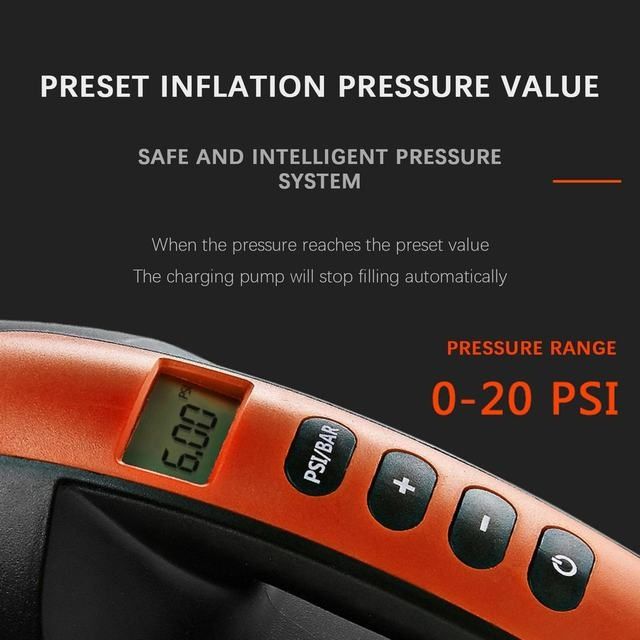 Pompa gonflabilă electrică 12V bărci corturi saltele