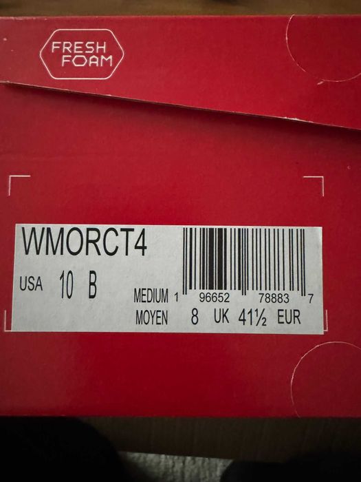 New Balance Fresh Foam X More v4 - Running - 39EU & 41.5EU