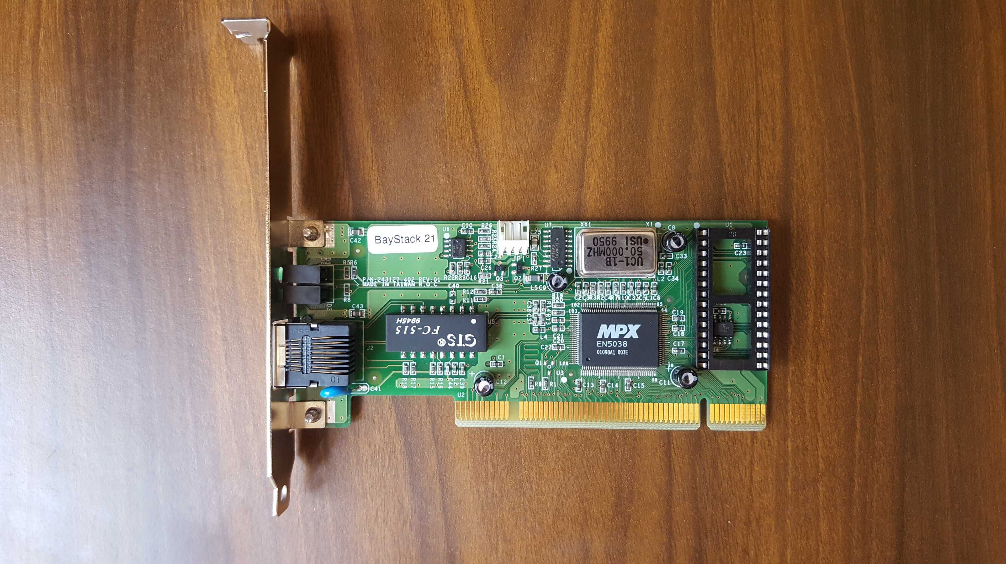 Network Adapter Card GTS FC515 9945H, ISA LAN