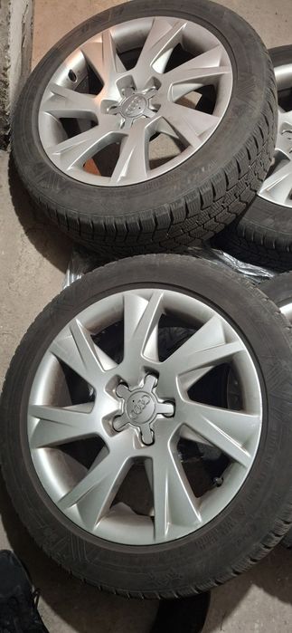 Продавам гуми с джанти 17