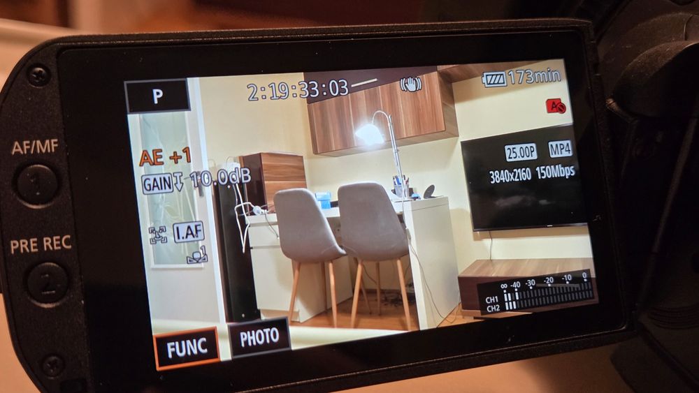 Camera video 4k - Canon Legria HF G70