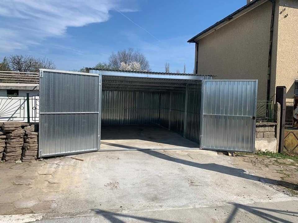 Метален гараж 4м. х 6м. Нов.  Промо цена с ДДС - 3650 лв.