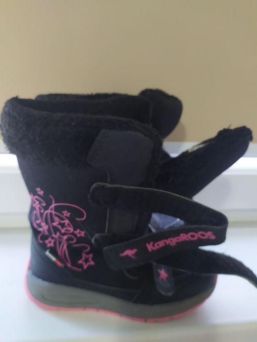 Cizme fete marca KangaRoos, negre, marime 27