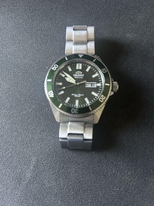 Часы Orient Sports Diver Green Dial Automatic