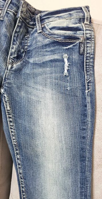 Детски дънки SILVER за момиченце 10 год.