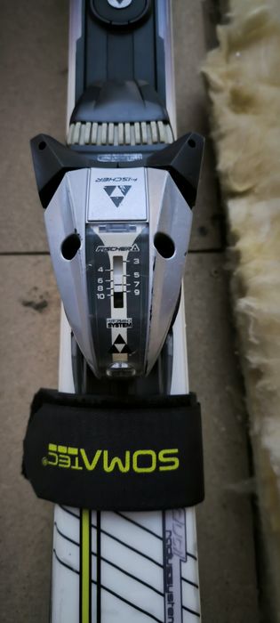 Ski Fisher Progresso dual și bețe Head