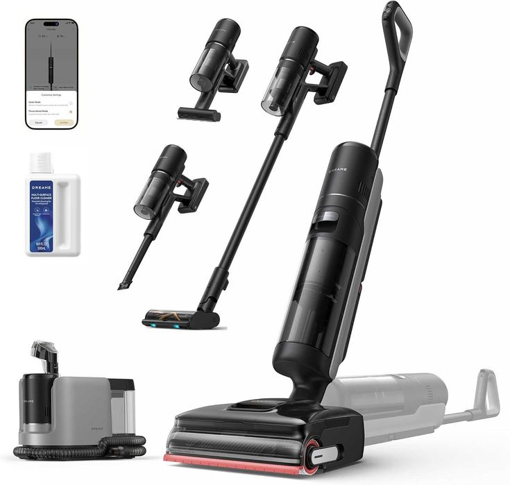 Прахосмукачка за Мокро и Сухо Почистване Dreame H15 Mix, 7в1, 23000 Pa