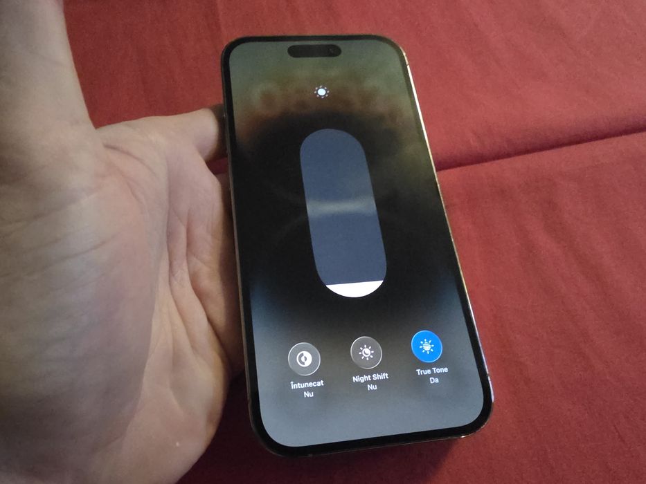 -Iphone 14Pro, ca Nou, 128Gb, 6Ram, bat: 100%, Gold, ireprosabil, star