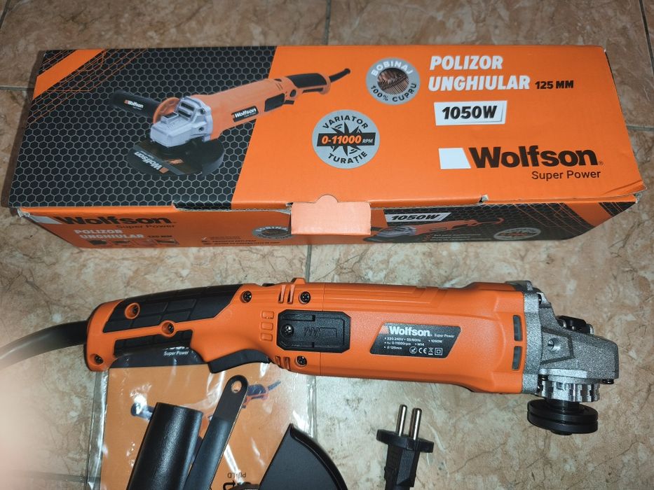 Polizor unghiular/flex 125 cu variator