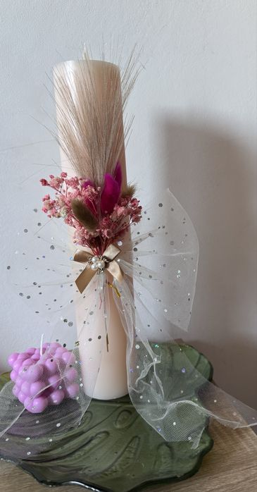 Lumanare pentru botez/nunta