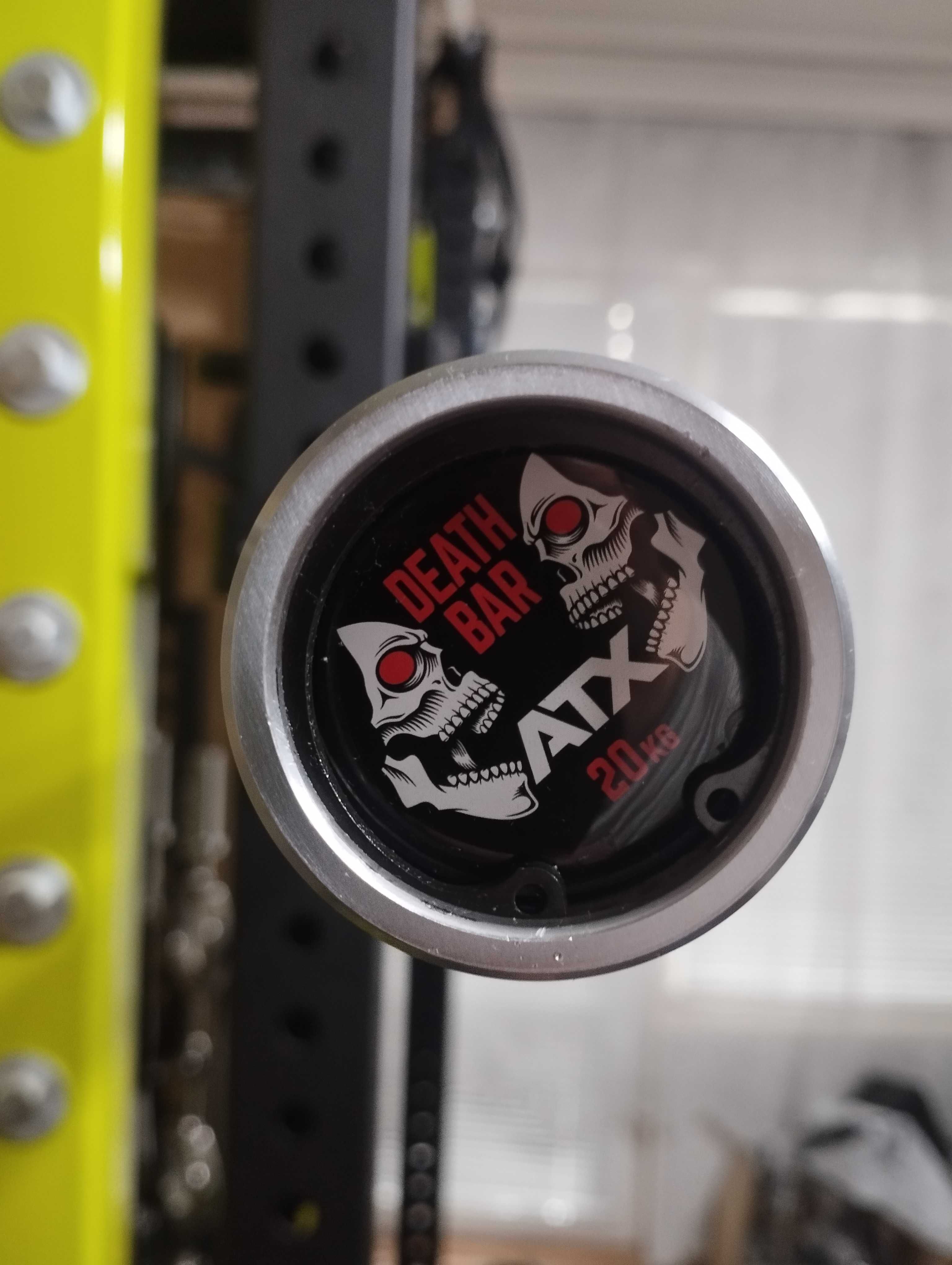 ATX® Death Bar Skull - Олимпийски лост - 220см. х 20кг.