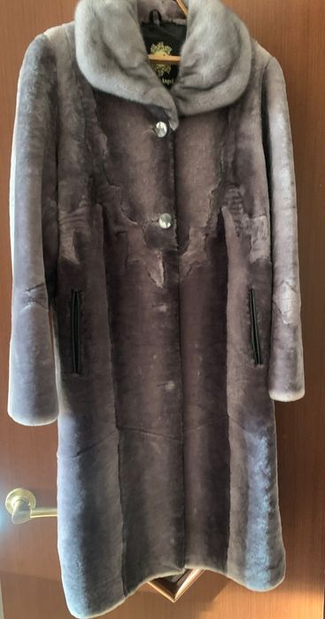 Шуба женская цигейка