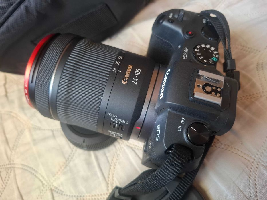 Фотоапарат Canon RP с обектив RF 24-105mm f 1:4-7,1 IS STM