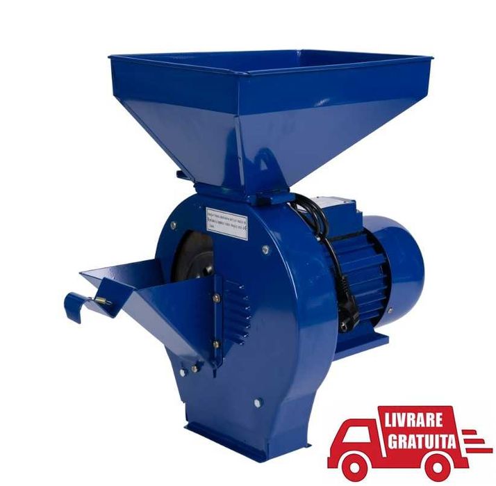 Moara Macinat Cereale Fructe Legume Furaje 2.5kw LIVRARE GRATUITA