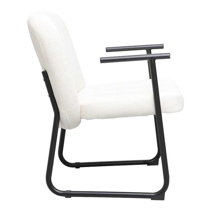 Стол, visitor chair, Кремав, Текстил, 65х68.5х79.5см.