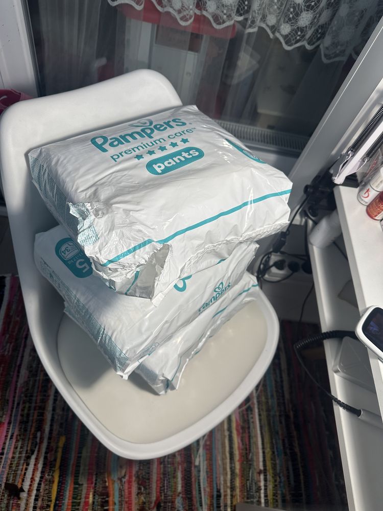 Pampers premium care 5 гащички