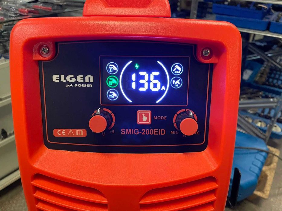 3 в 1 Заваръчна машина IGBT MIG/MAG/MMA/LIFT TIG SMIG-200EID Synergic