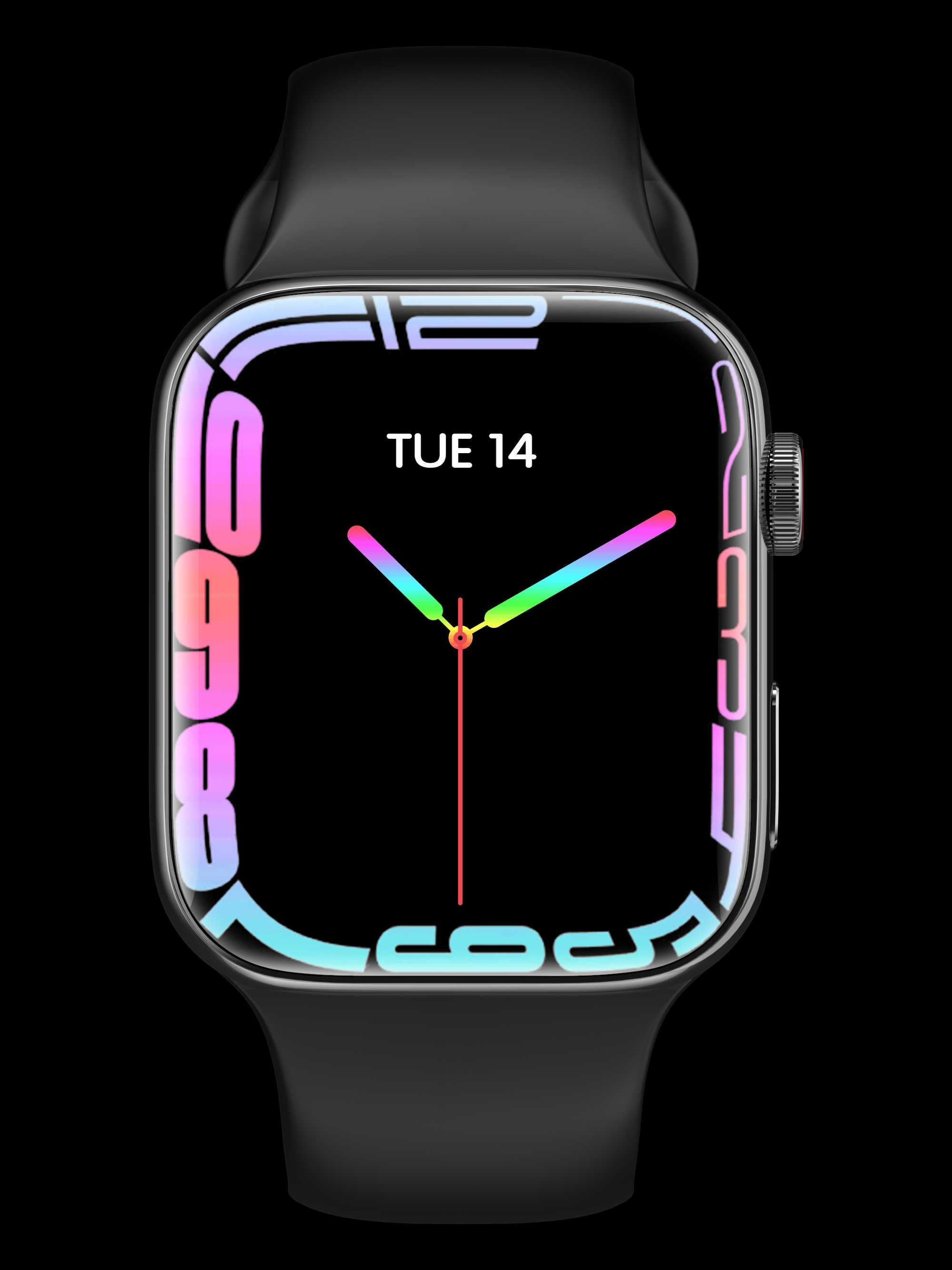 Смарт часовник T900 Pro MAX L, Спортна смарт фитнес гривна iWatch 8