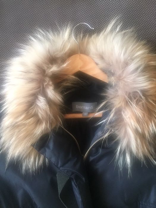 Дамско яке с естествен косъм