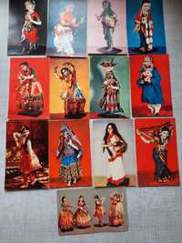 открытки "Индийские куклы"
