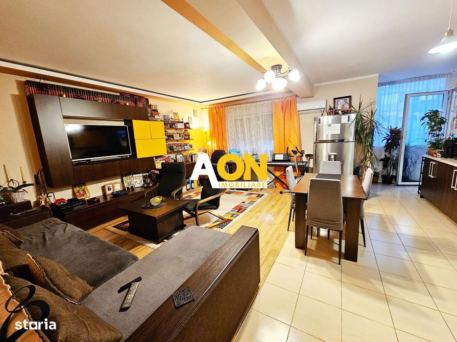 Apartament 3 camere, 73 mp utili. mobilat, utilat, etaj 1, Cetate