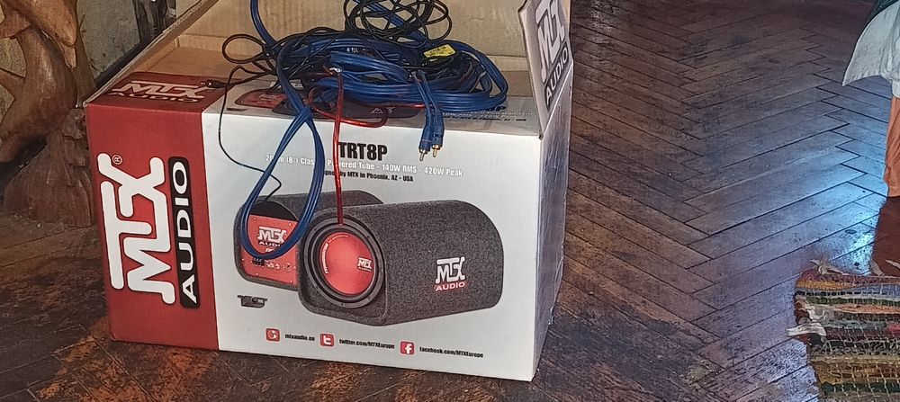 Активен subwoofer MTX audio .Бас каса