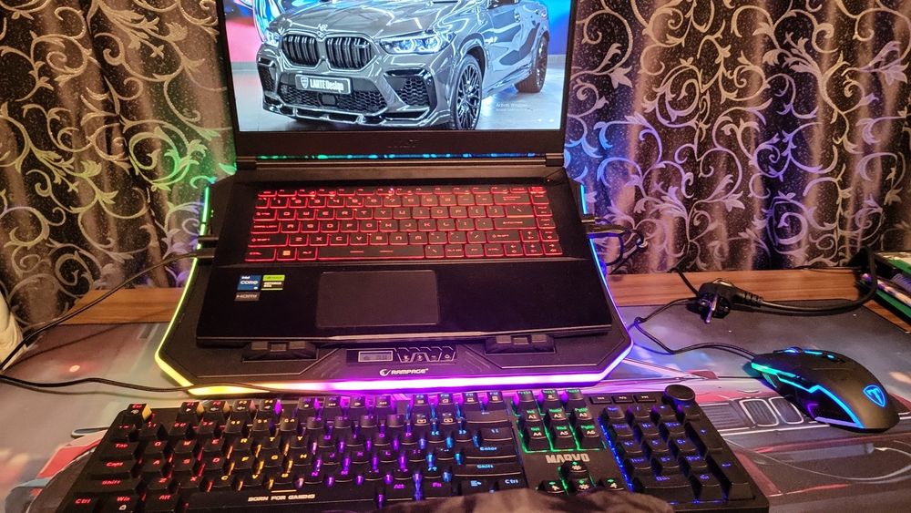 Setup de gaming.