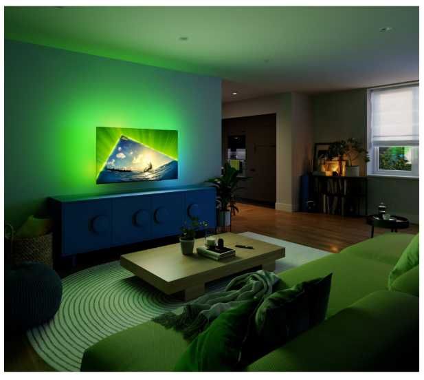 Телевизор Philips AMBILIGHT QLED 55PUS8209, 55" 4K Ultra HD