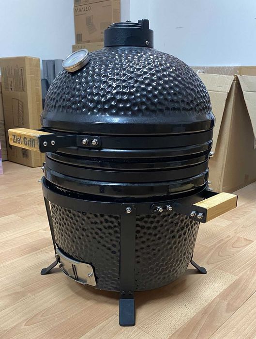 Керамично барбекю на дървени въглища Ziel Grill Kamado Compact 15