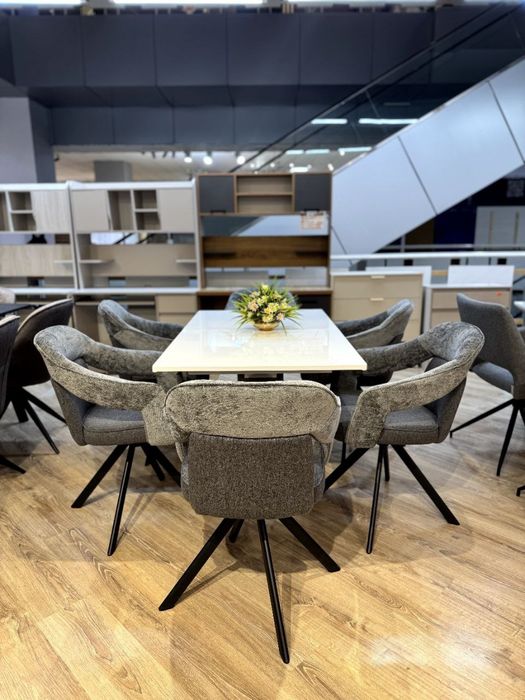 Обеденный стол стул 6/1