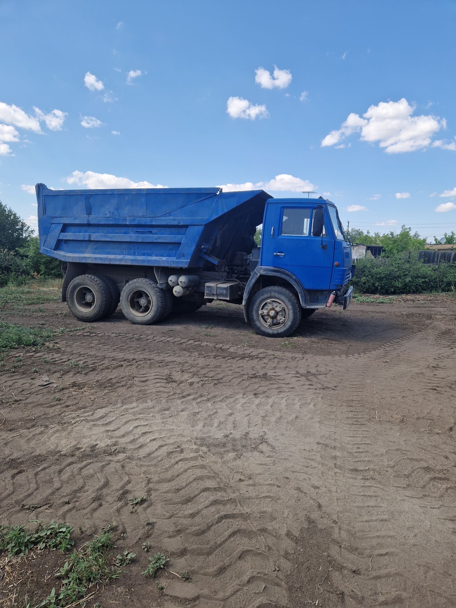 Камаз с прицепом