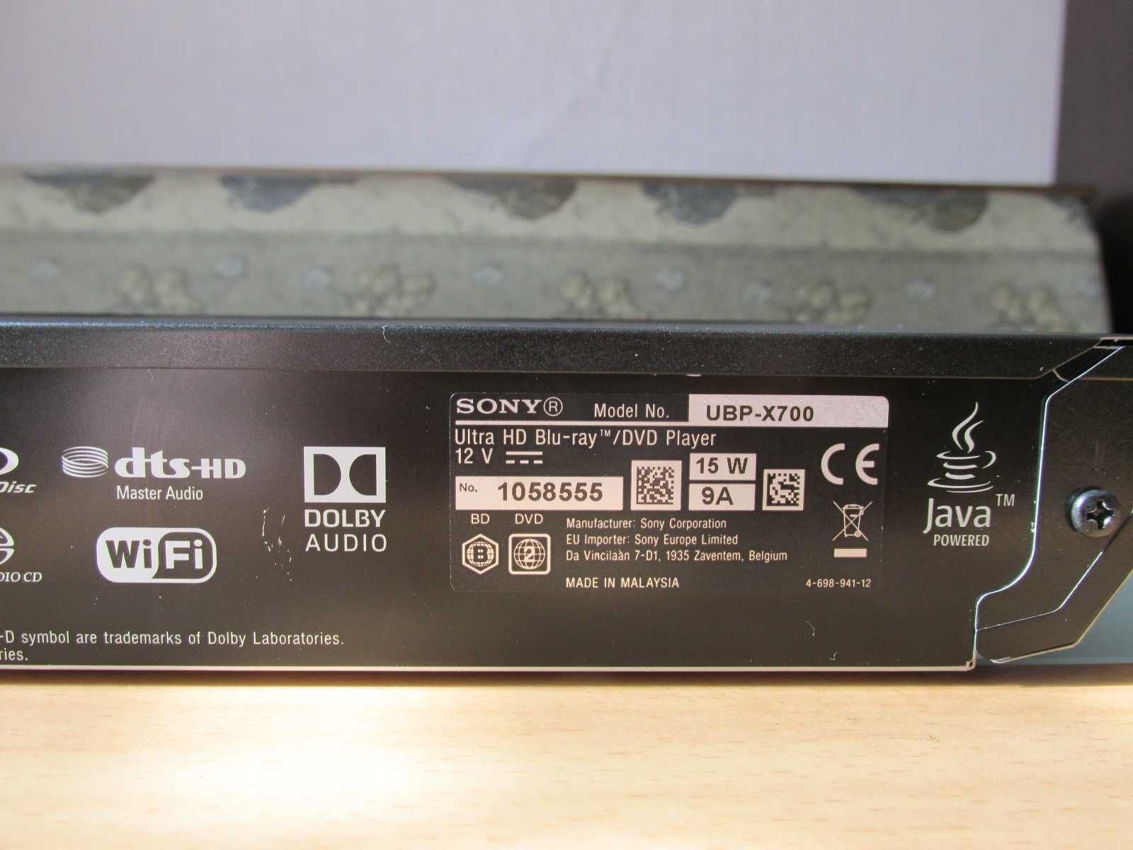 4K Smart Sony DVD