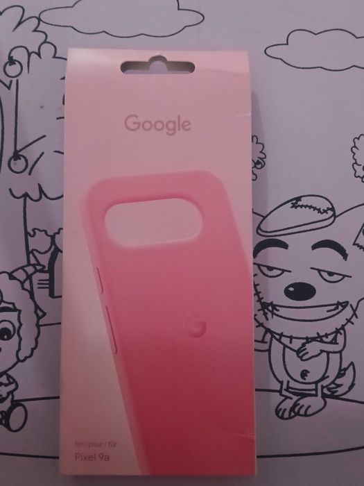 Калъф за Google Pixel 9a в цвят "Peony"  Розов