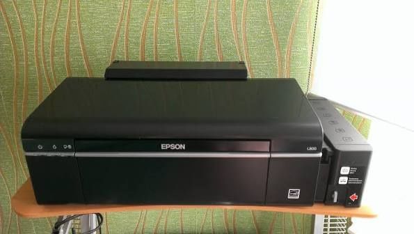 Epson L800 цветной принтер