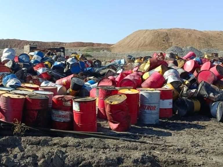 Бочки под масел б/у