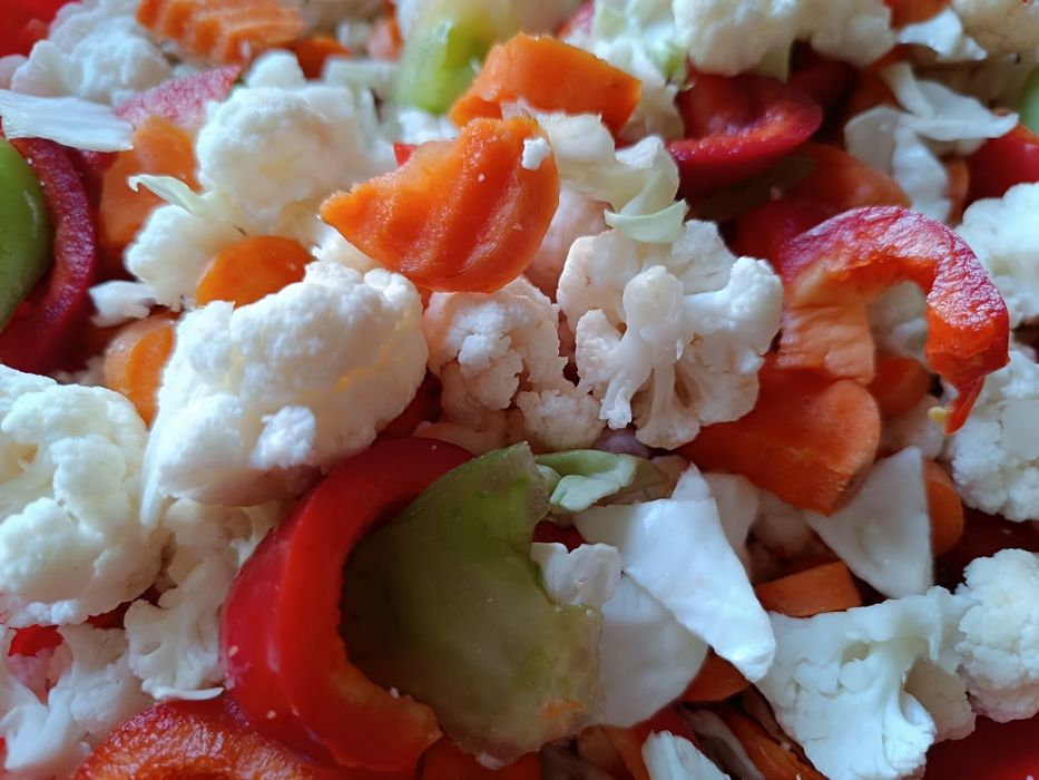 Царска туршия с камби, ...Без варене