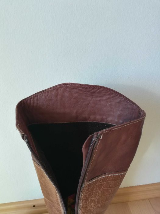 Ботуши от естествена кожа 38-ми номер